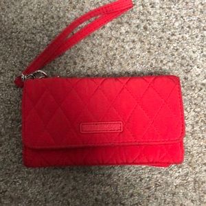 Red Vera Bradley wallet